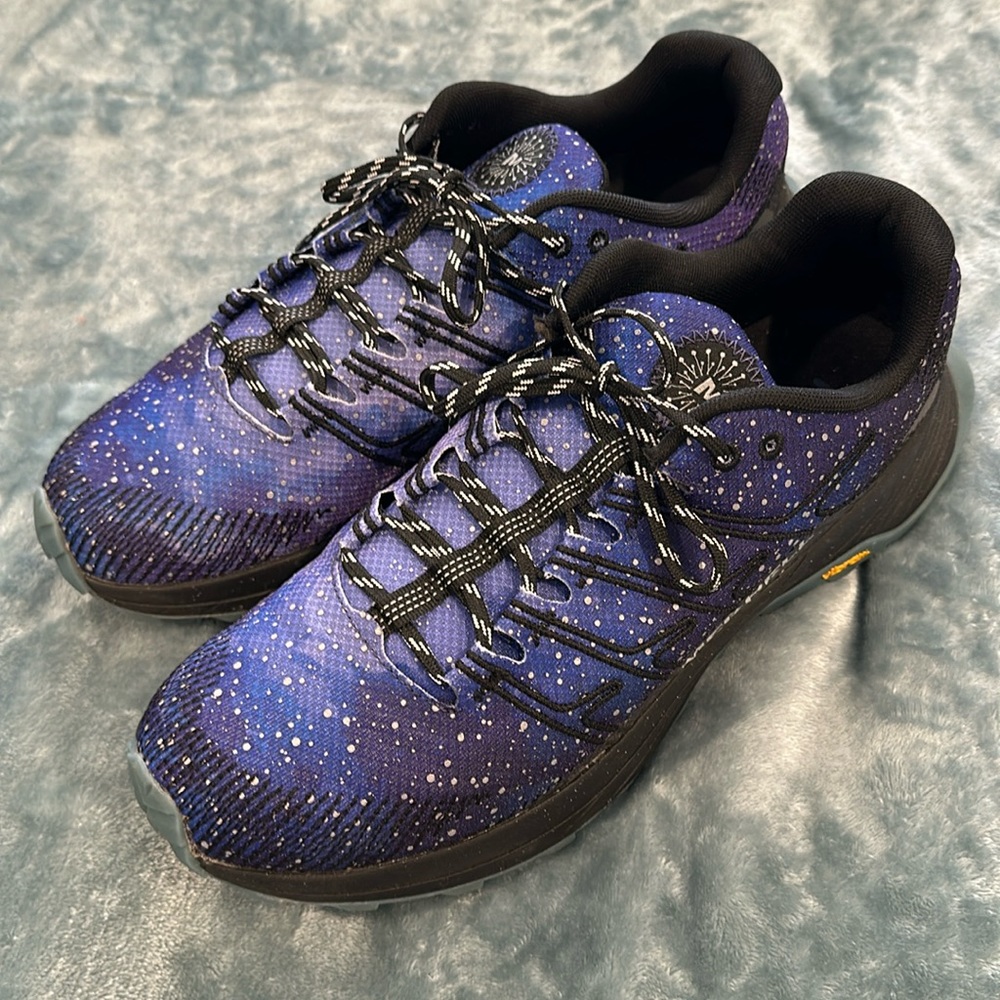 Merrell Mens MOAB Flight Galactic running shoes. 11.5